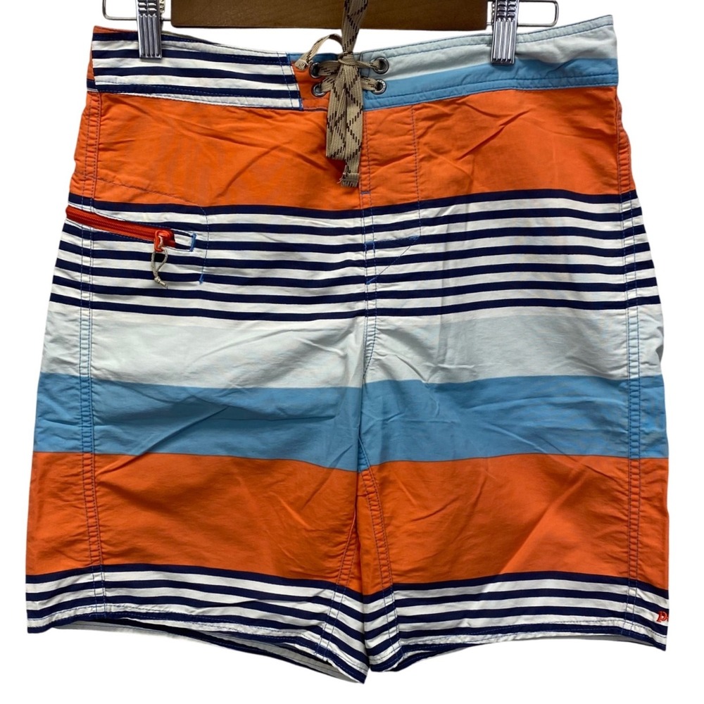 Patagonia Wavefarer Board Shorts Mens 30 Striped Swim Trunks‎ 86620SP16